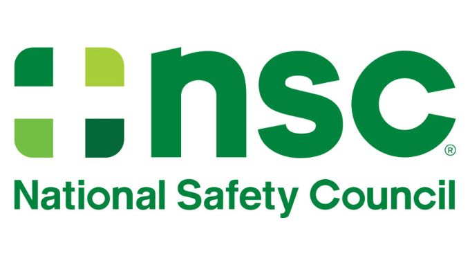 National Safety Council logo in light green and green