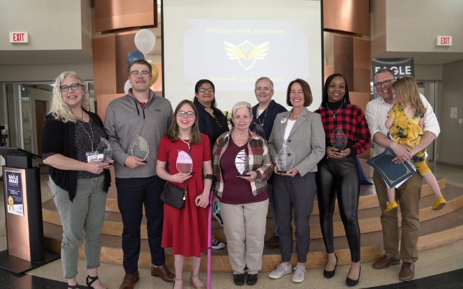 award winners of 2023 Eagles Awards of Excellence at RVC